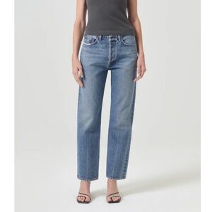 Agolde 90’s Mid Rise Straight in Hooked